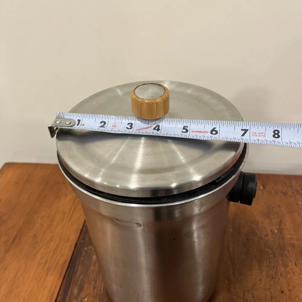 Simple Human Compost Caddy Countertop Bin Trash Can, 10